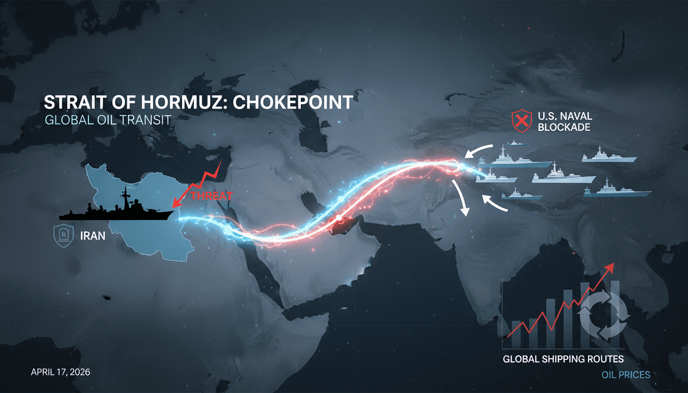 Iran threatens to close Strait of Hormuz amid U.S. naval blockade