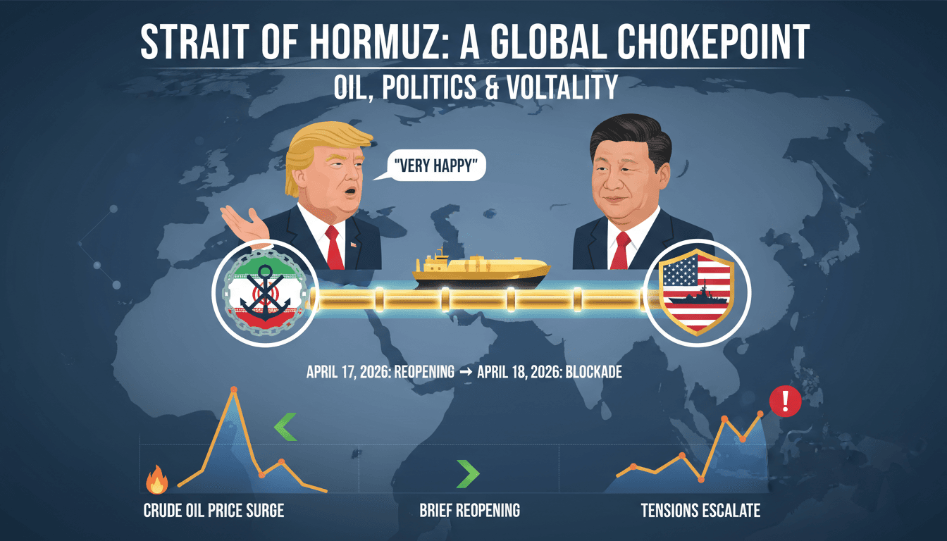 Trump Claims Xi Jinping 'Very Happy' About Strait of Hormuz Reopening Amid Ongoing Tensions