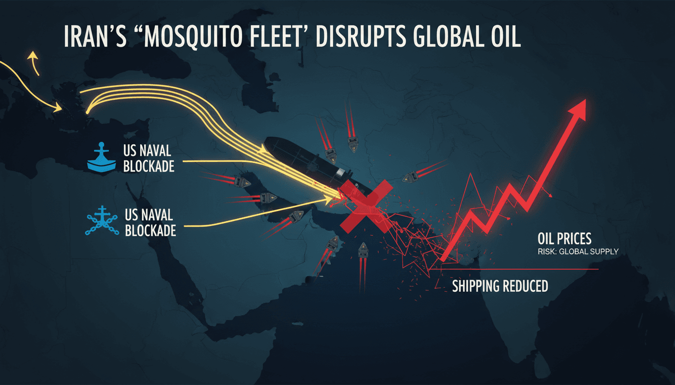 Iran's IRGC Mosquito Fleet Intensifies Disruption of Strait of Hormuz Amid US Naval Blockade
