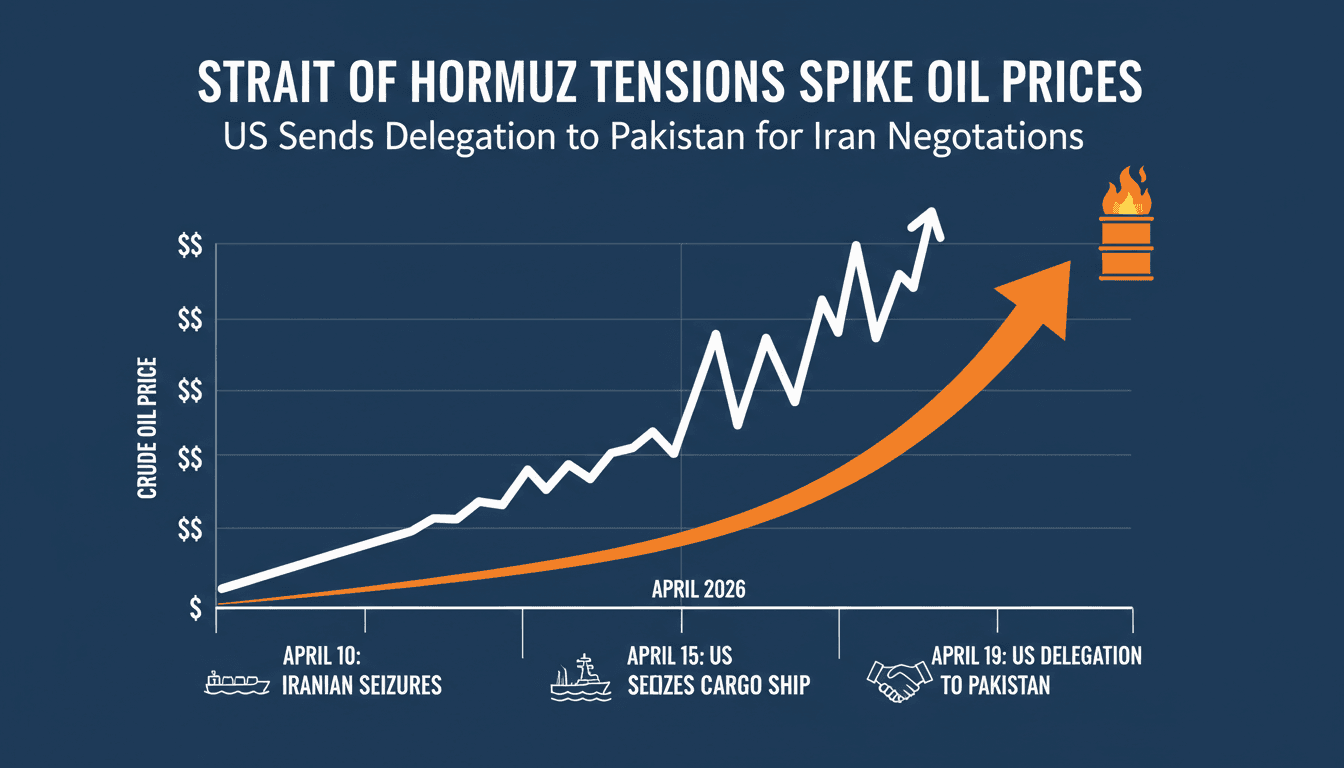 US Sends Delegation to Pakistan for Iran Negotiations Amid Strait of Hormuz Tensions