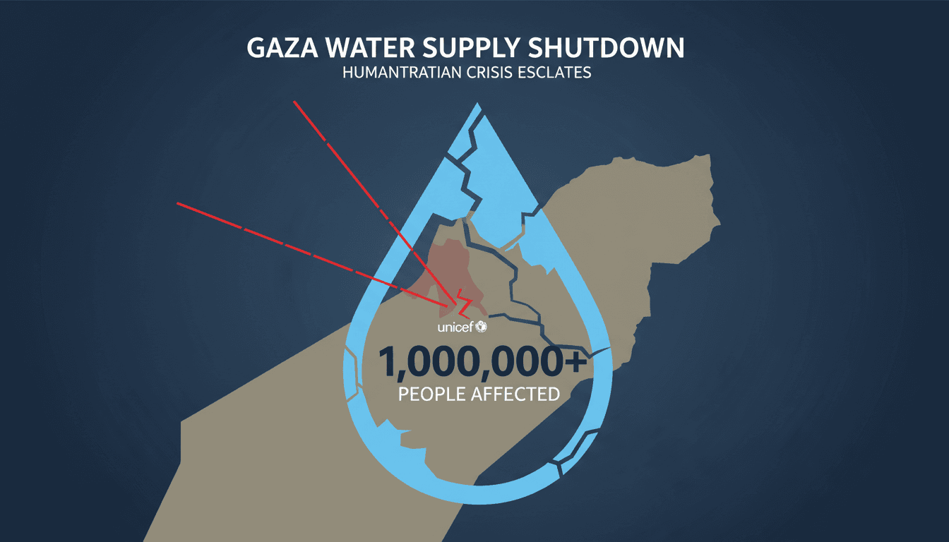 Israeli Forces Kill Two UNICEF-Contracted Drivers in Gaza Water Supply Incident