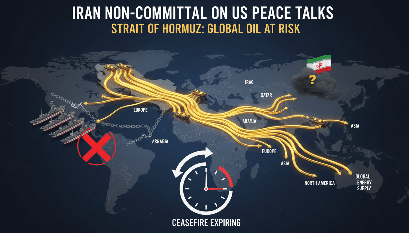 Iran Remains Non-Committal on US Peace Talks as Ceasefire Nears Expiration