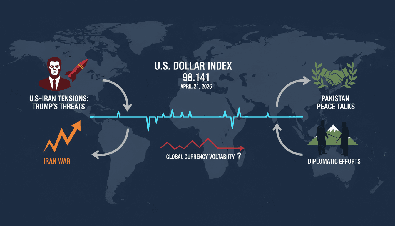 U.S. Dollar Index Remains Steady Amid U.S.-Iran Tensions and Pakistan Peace Talks