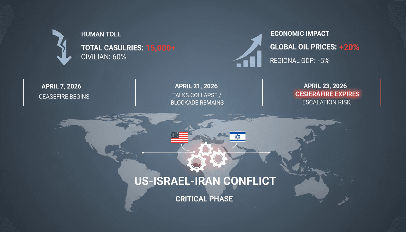US-Israel-Iran conflict enters critical phase as ceasefire nears expiration