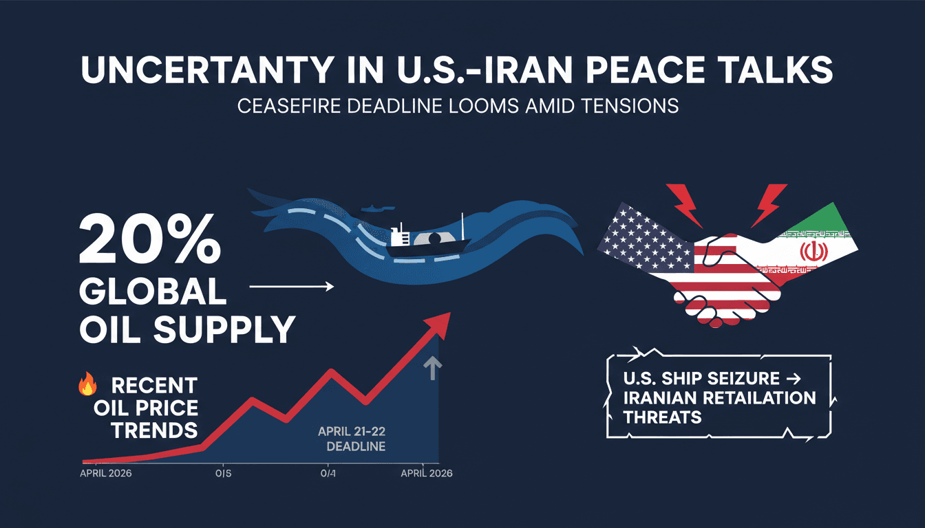 Uncertainty in U.S.-Iran Peace Talks as Ceasefire Deadline Approaches