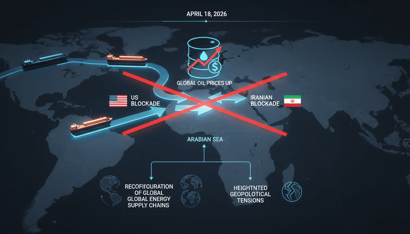 Iran and US Engage in Mutual Naval Blockades in Strait of Hormuz Crisis