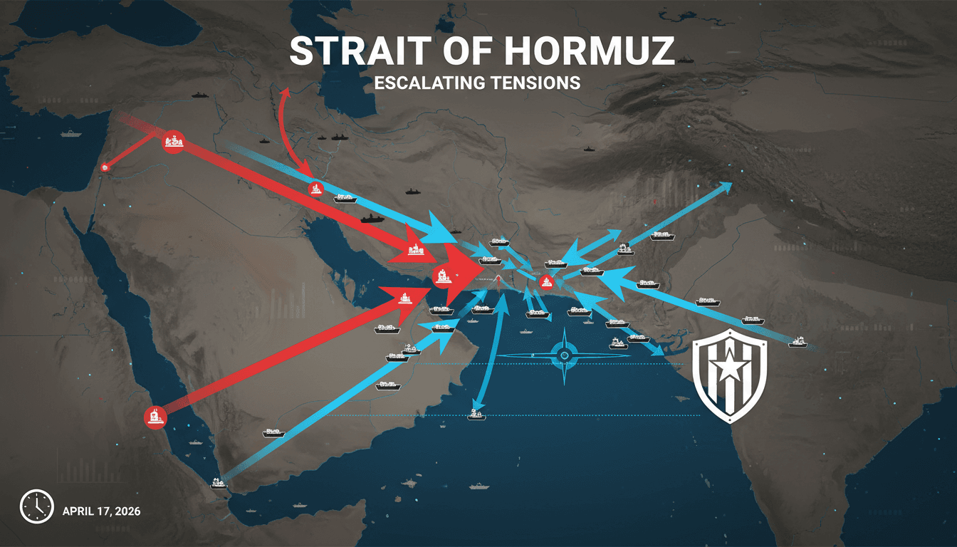 U.S. Military Readies to Seize Iranian-Linked Vessels Amid Escalating Tensions Over Strait of Hormuz