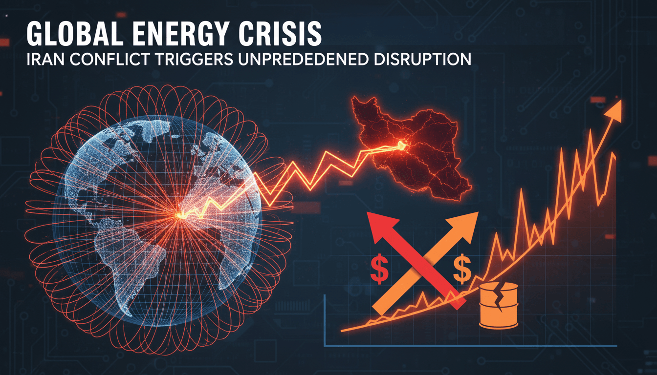Iran conflict triggers unprecedented global energy crisis