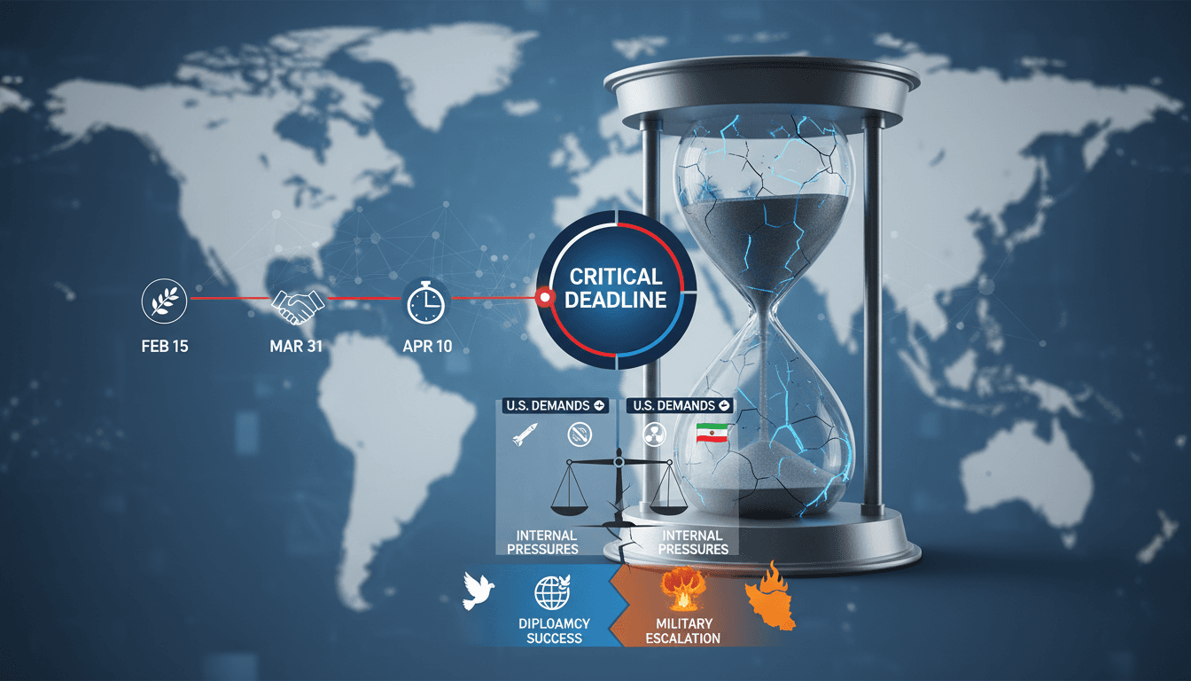U.S.-Iran negotiations face critical deadline as ceasefire nears expiration