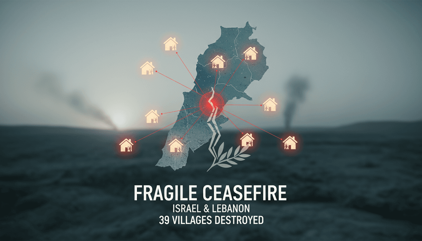 Fragile ceasefire between Israel and Lebanon holds amid ongoing tensions