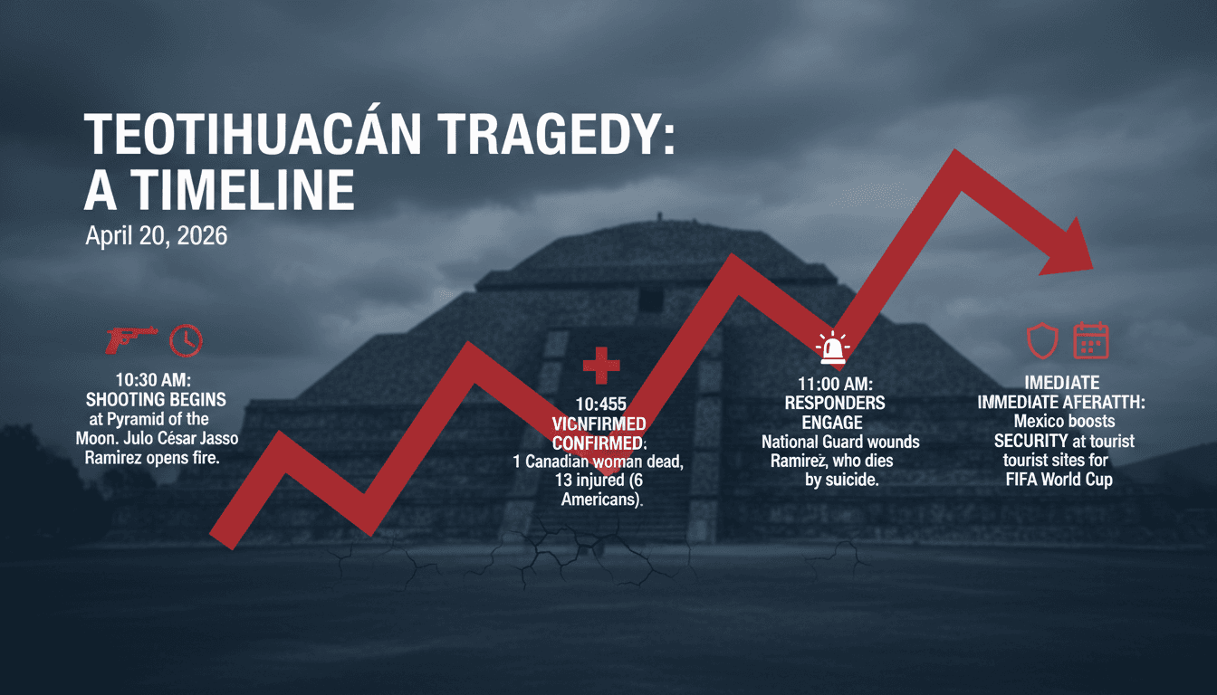 Mass shooting at Teotihuacán pyramids leaves one dead and multiple injured