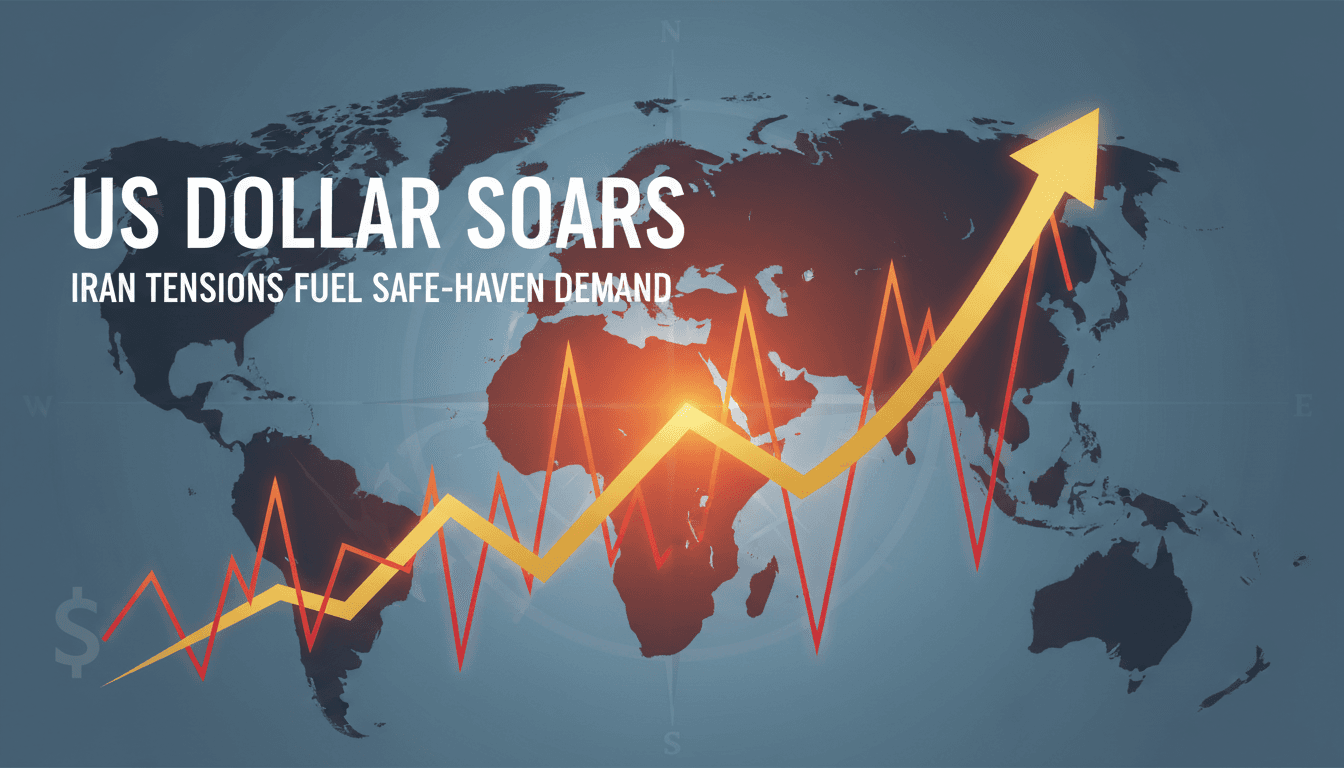US dollar rises to near one-week high amid Iran war tensions