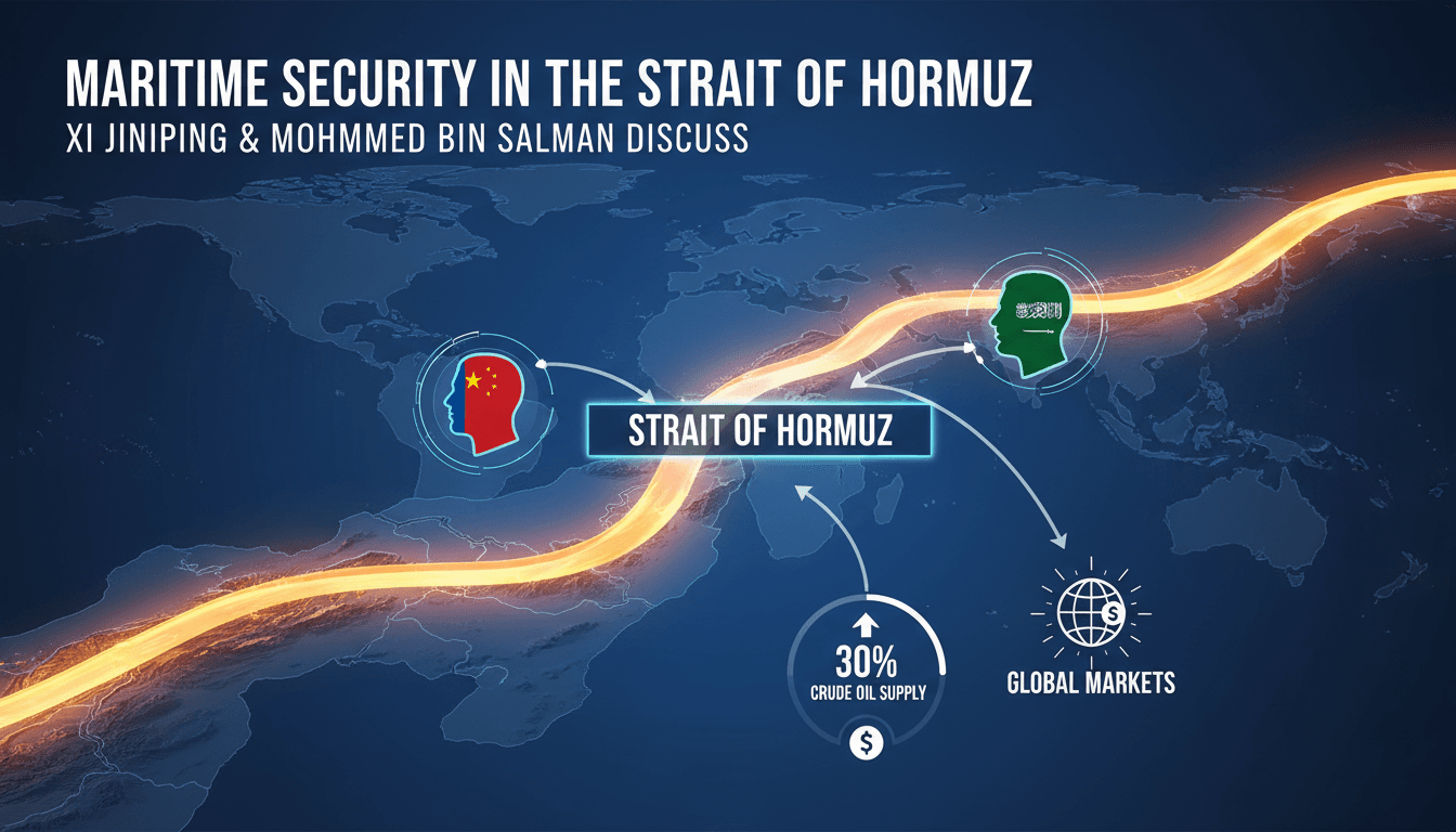 Xi Jinping and Mohammed bin Salman Discuss Maritime Security in the Strait of Hormuz