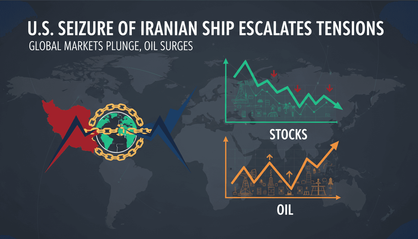 U.S. Seizure of Iranian Ship Escalates Tensions and Affects Global Markets