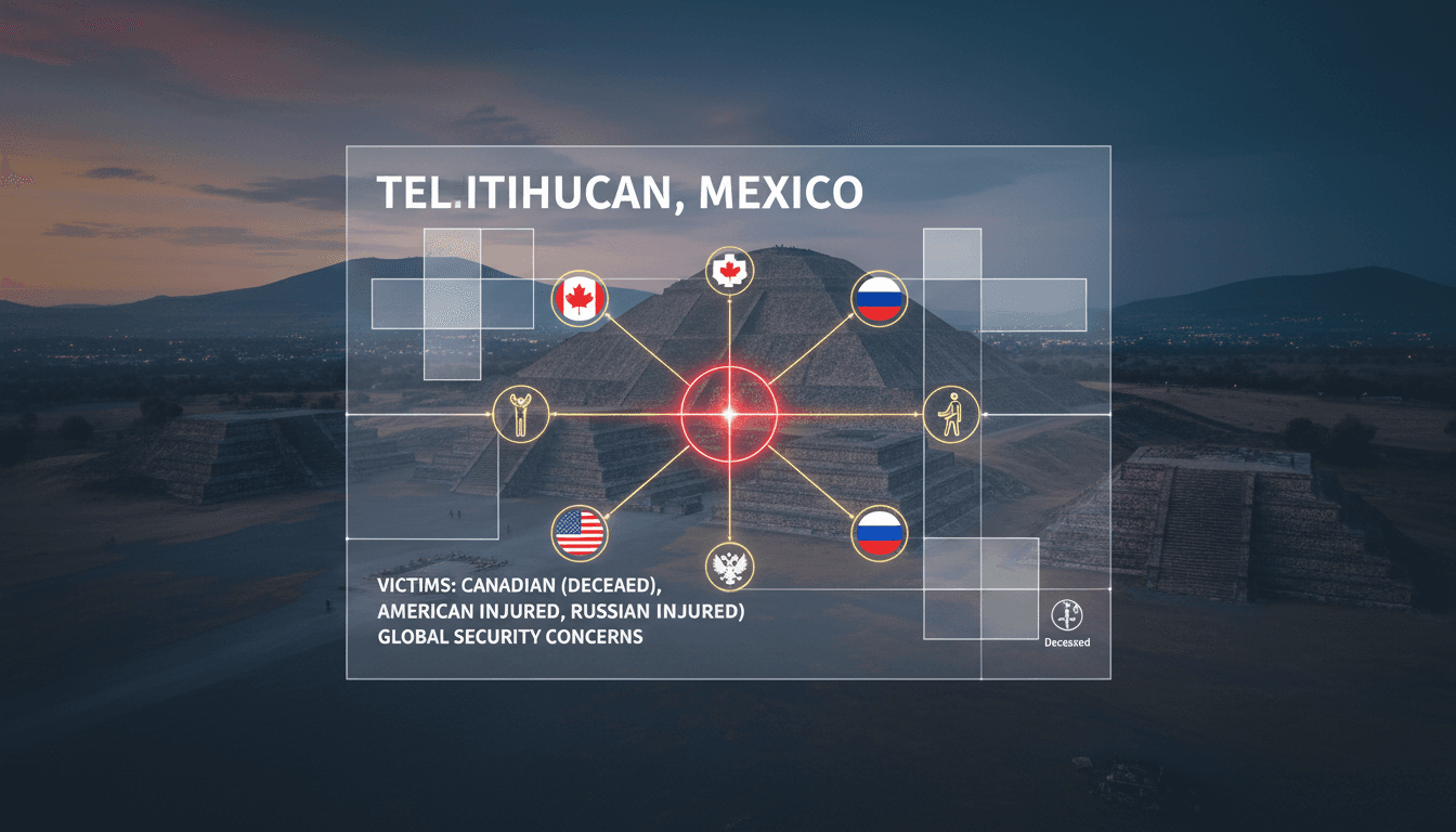 Shooting at Teotihuacan Pyramids in Mexico Leaves One Dead and Several Injured