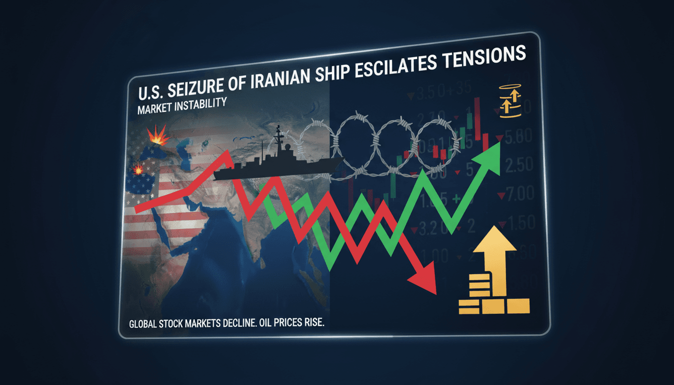 U.S. Seizure of Iranian Ship Escalates Tensions and Market Instability