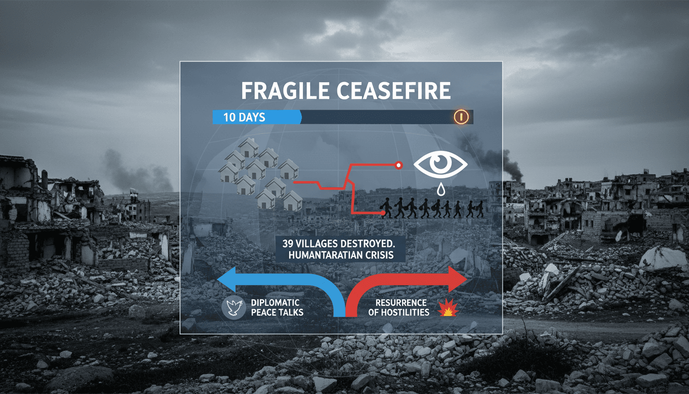 Fragile ceasefire between Israel and Lebanon holds as U.S. facilitates new diplomatic talks
