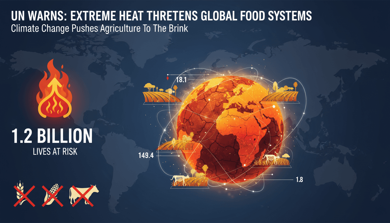 UN Warns Extreme Heatwaves Threaten Global Food Systems