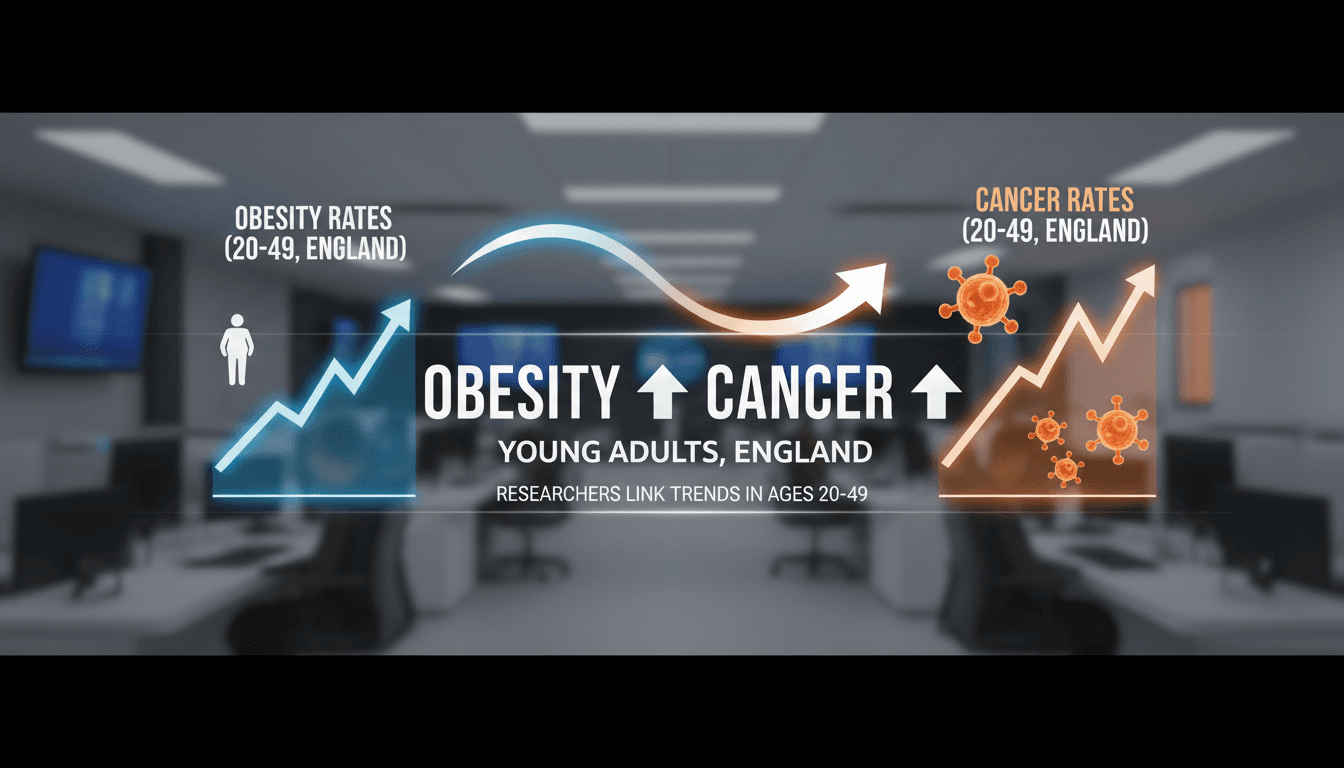 Obesity linked to rising cancer rates among young people in England