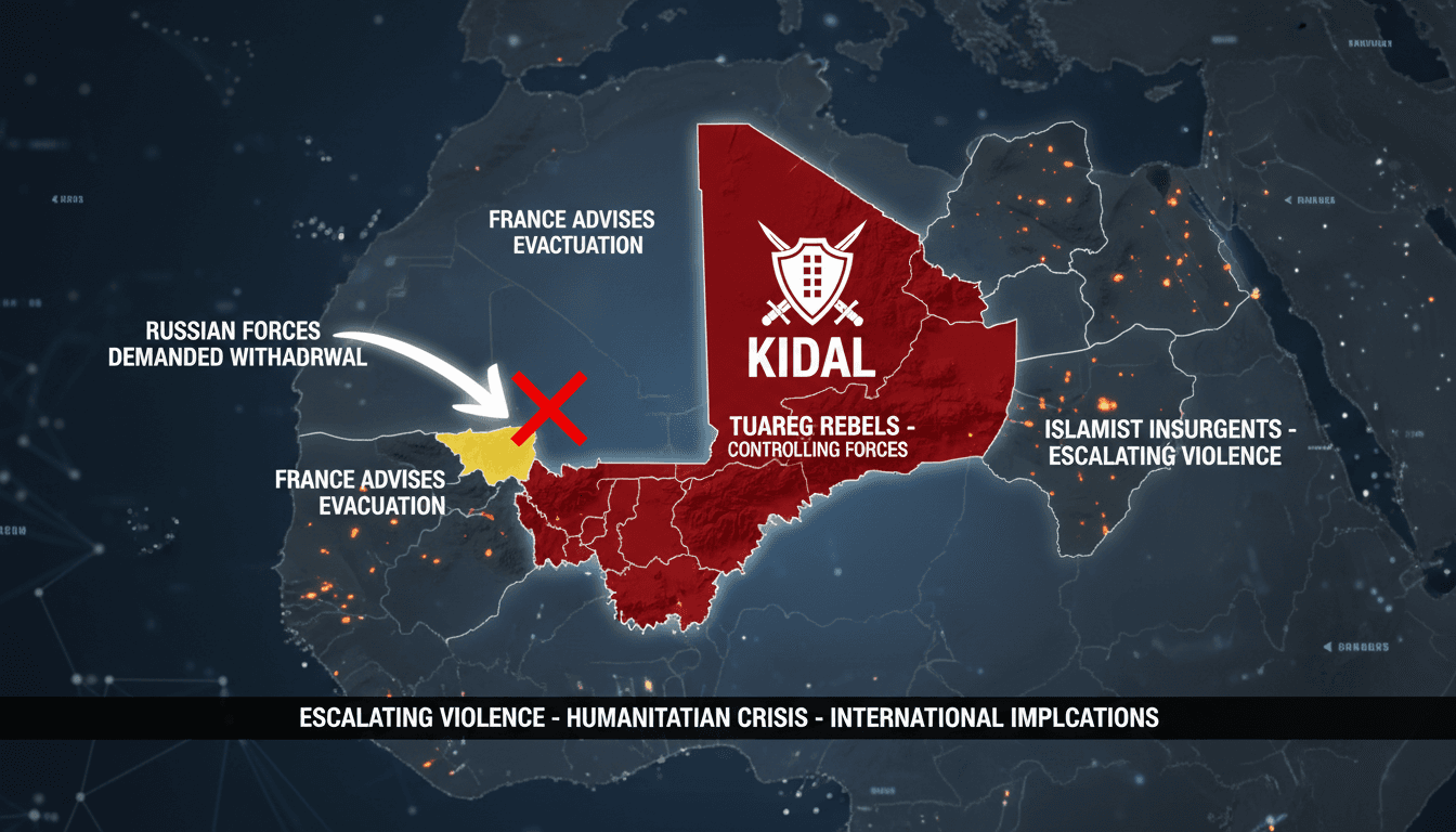 Tuareg rebels in Mali demand withdrawal of Russian forces amid escalating violence