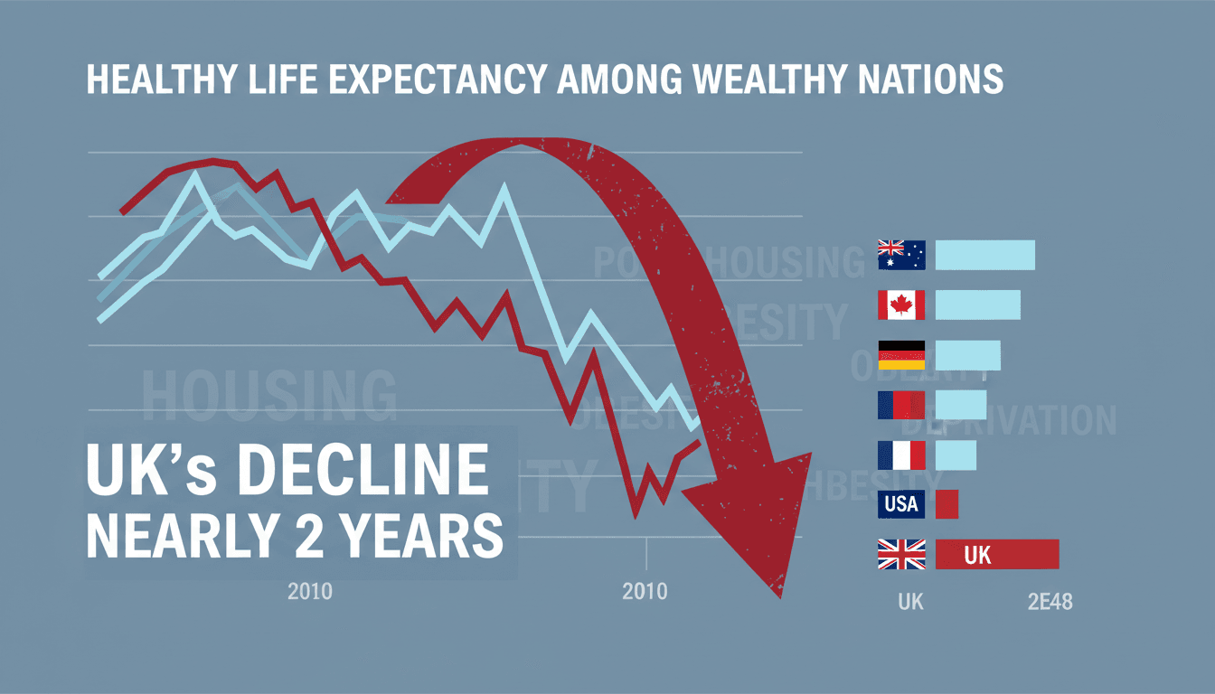 UK's Healthy Life Expectancy Declines by Nearly Two Years