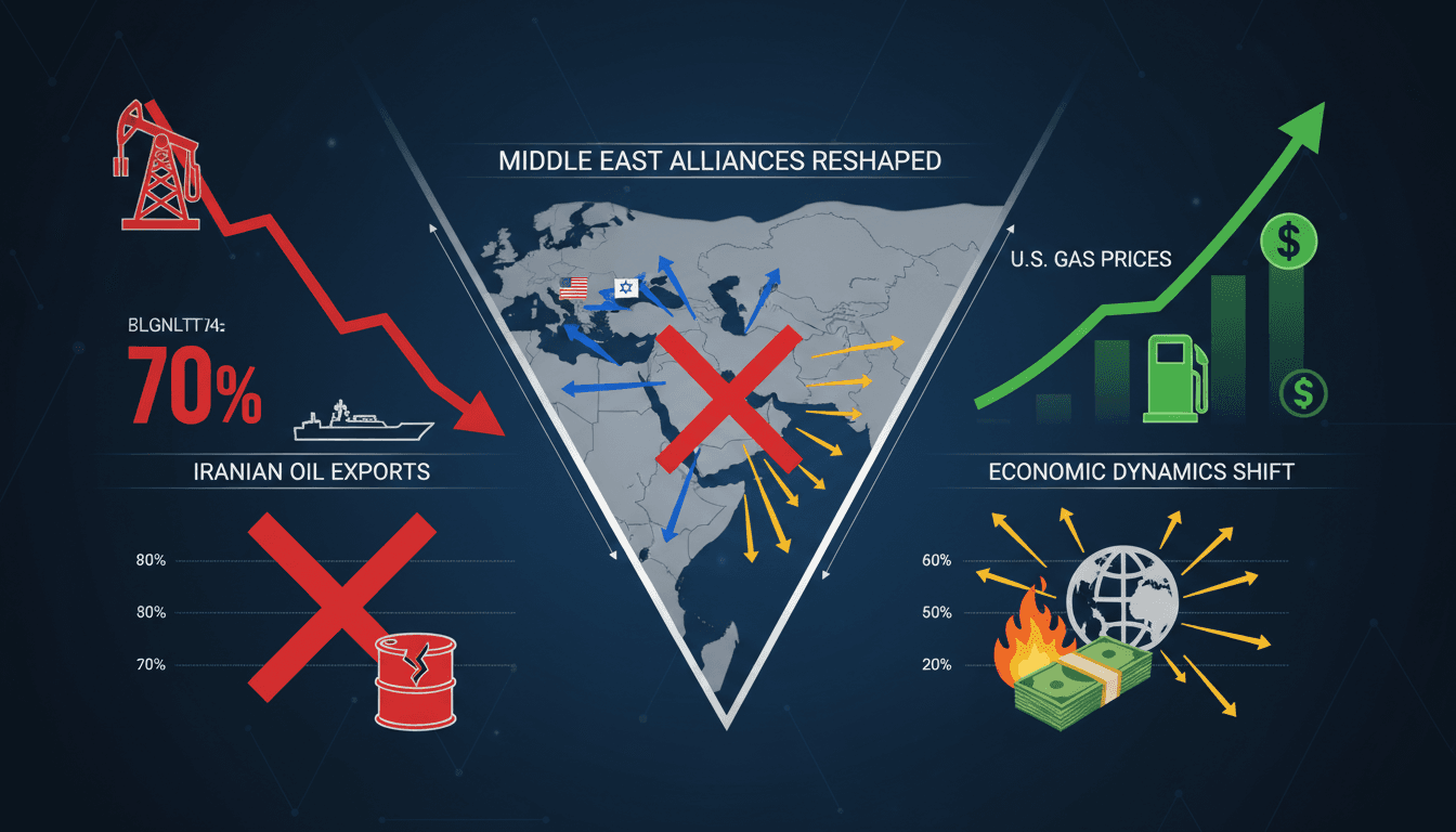 Trump's military campaign against Iran reshapes Middle East alliances and economic dynamics