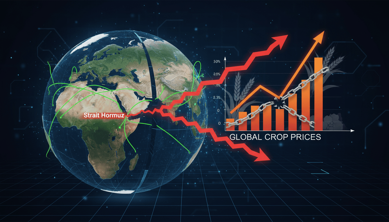 Closure of the Strait of Hormuz Disrupts Global Food Supply Chains