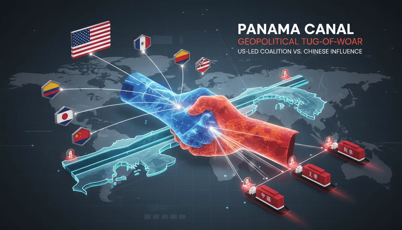 US Forms Coalition to Counter Chinese Influence in Panama Canal