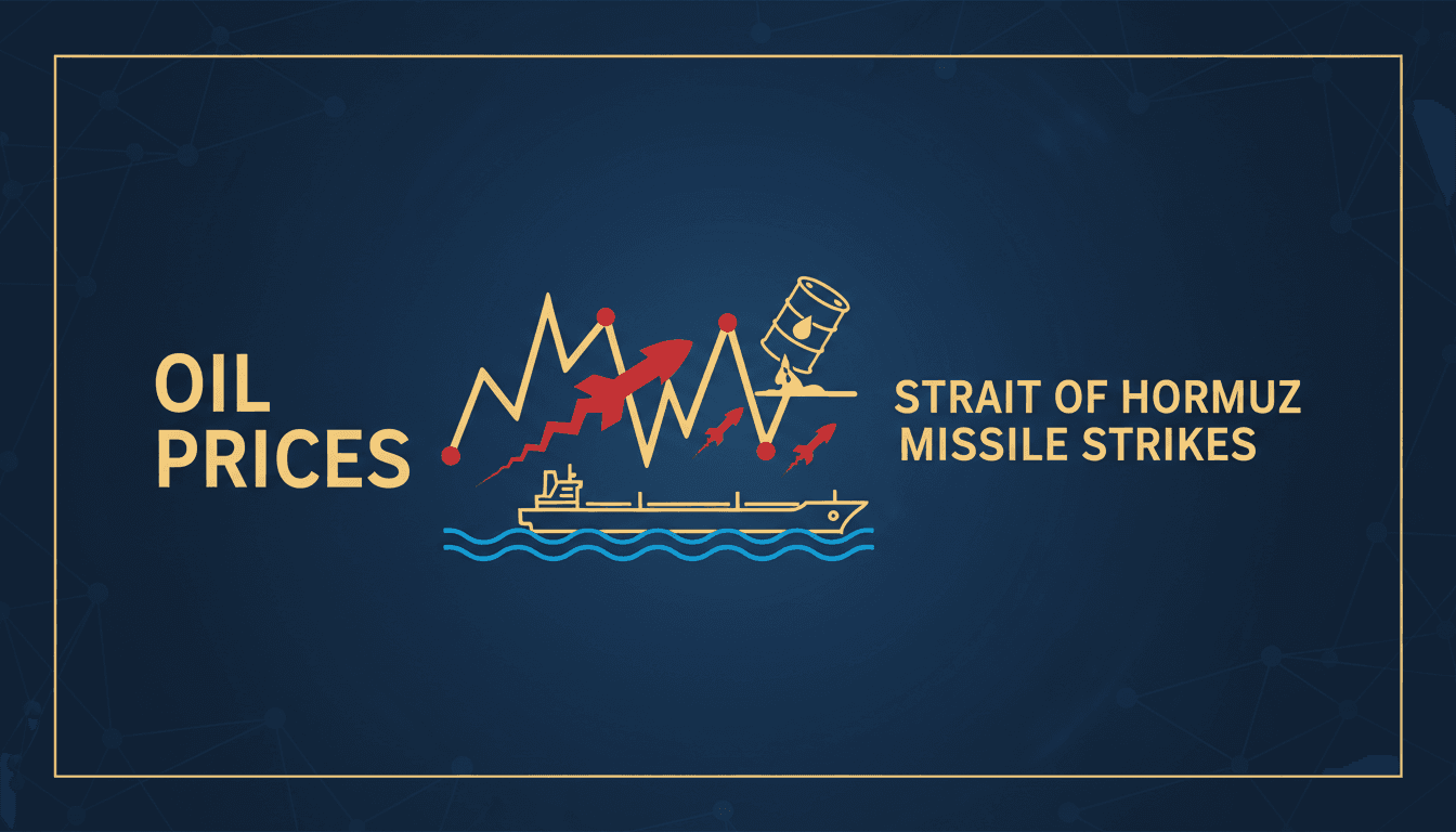 Iran's missile strikes escalate tensions in the Strait of Hormuz impacting oil prices