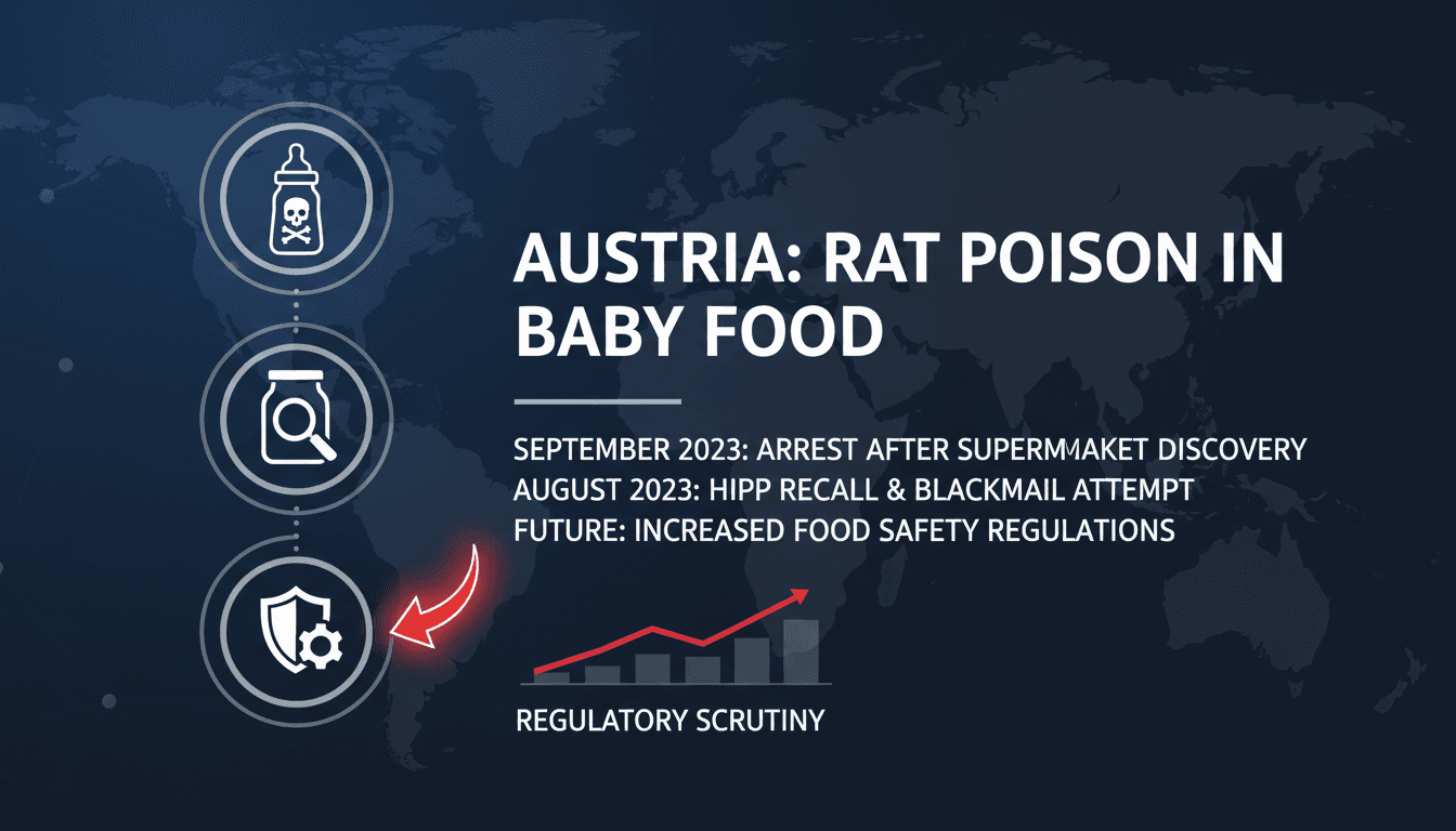 Arrest Made in Austria After Rat Poison Found in Baby Food