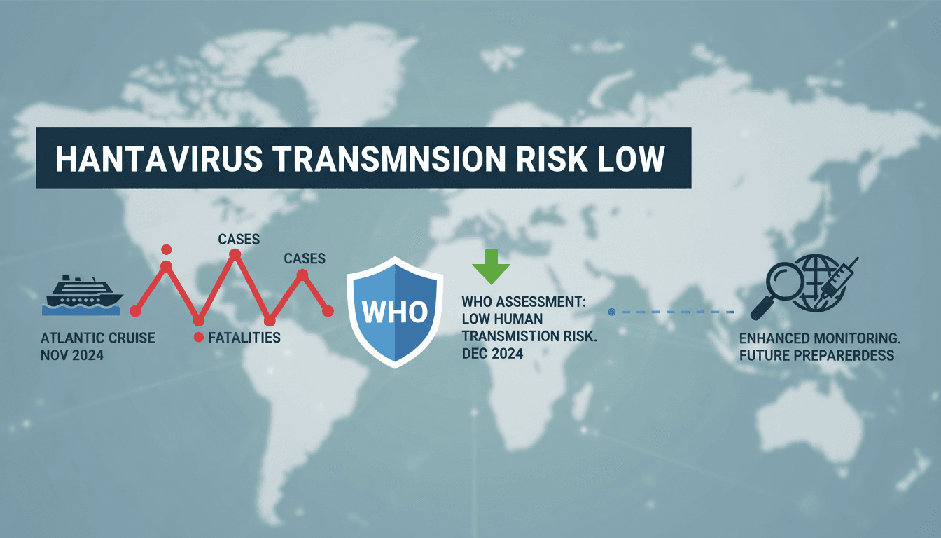 WHO assessment of Hantavirus transmission risk and cruise ship investigation