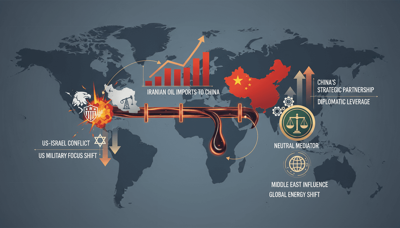 China Gains Economic and Diplomatic Leverage Amid US-Israel Conflict with Iran