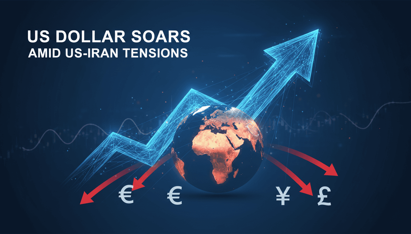 US dollar appreciates amid renewed US-Iran hostilities