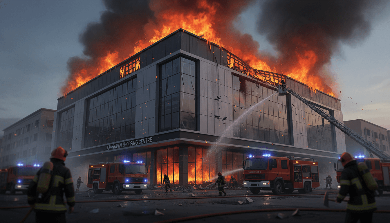 Fire at Arghavan Shopping Centre in Iran Claims Eleven Lives