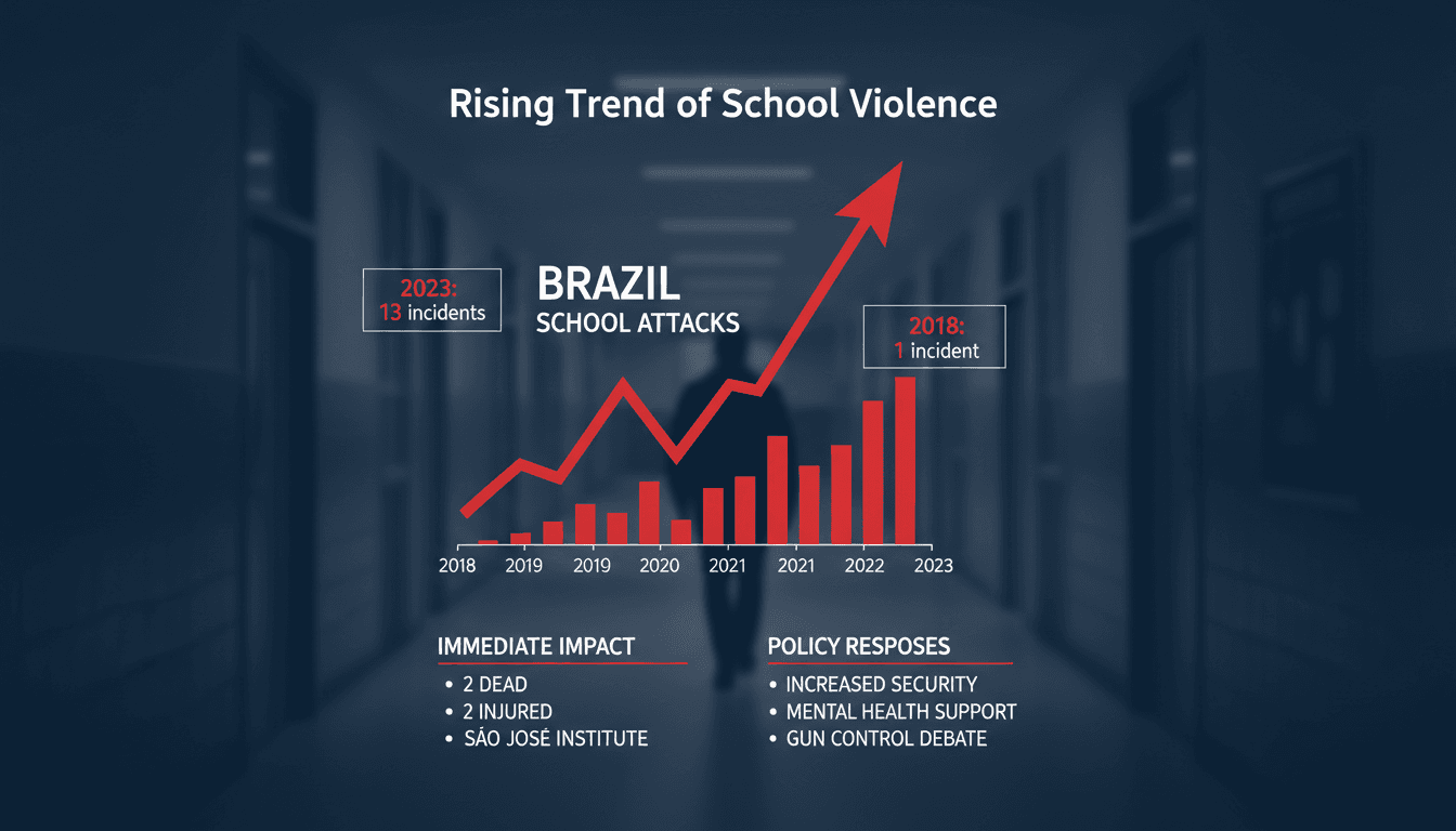 School shooting in Brazil leaves two dead and raises safety concerns