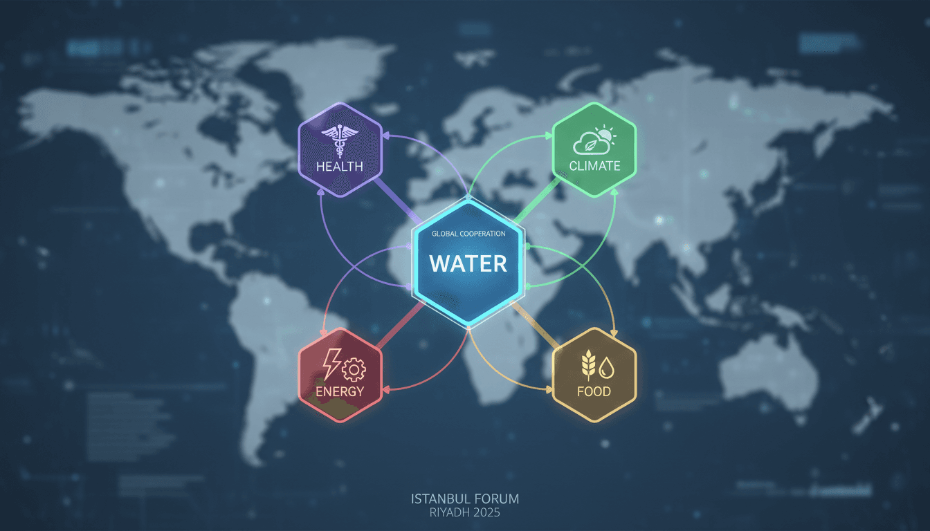 Saudi Arabia Calls for Global Cooperation on Water Challenges at Istanbul Forum