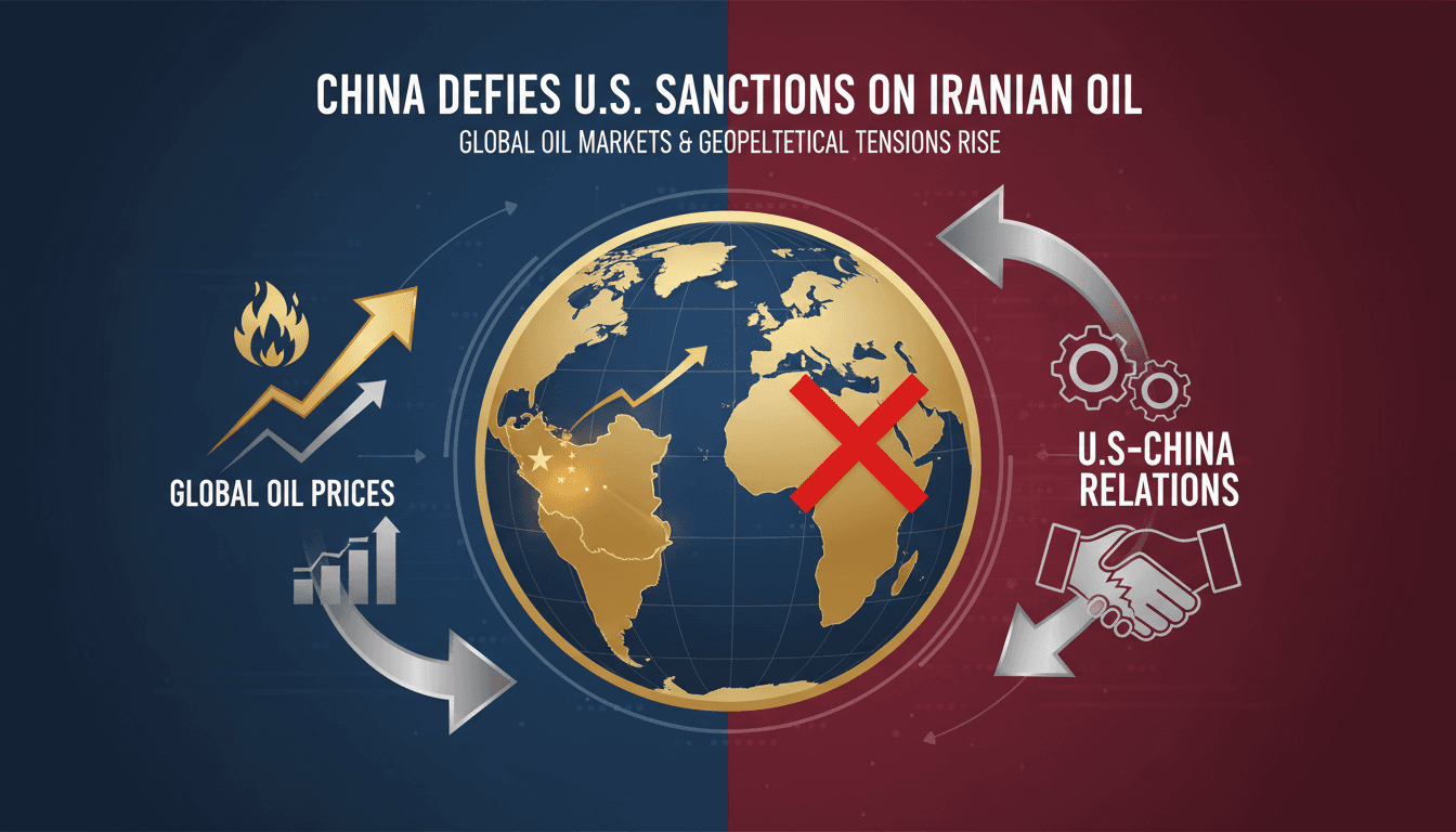 China Orders Firms to Defy US Sanctions on Iranian Oil