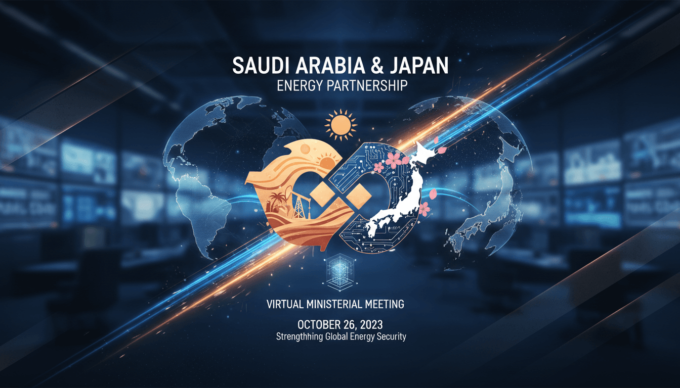 Saudi Arabia and Japan strengthen energy partnership through virtual ministerial meeting