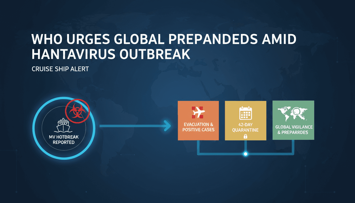 Hantavirus outbreak response on MV Hondius cruise ship