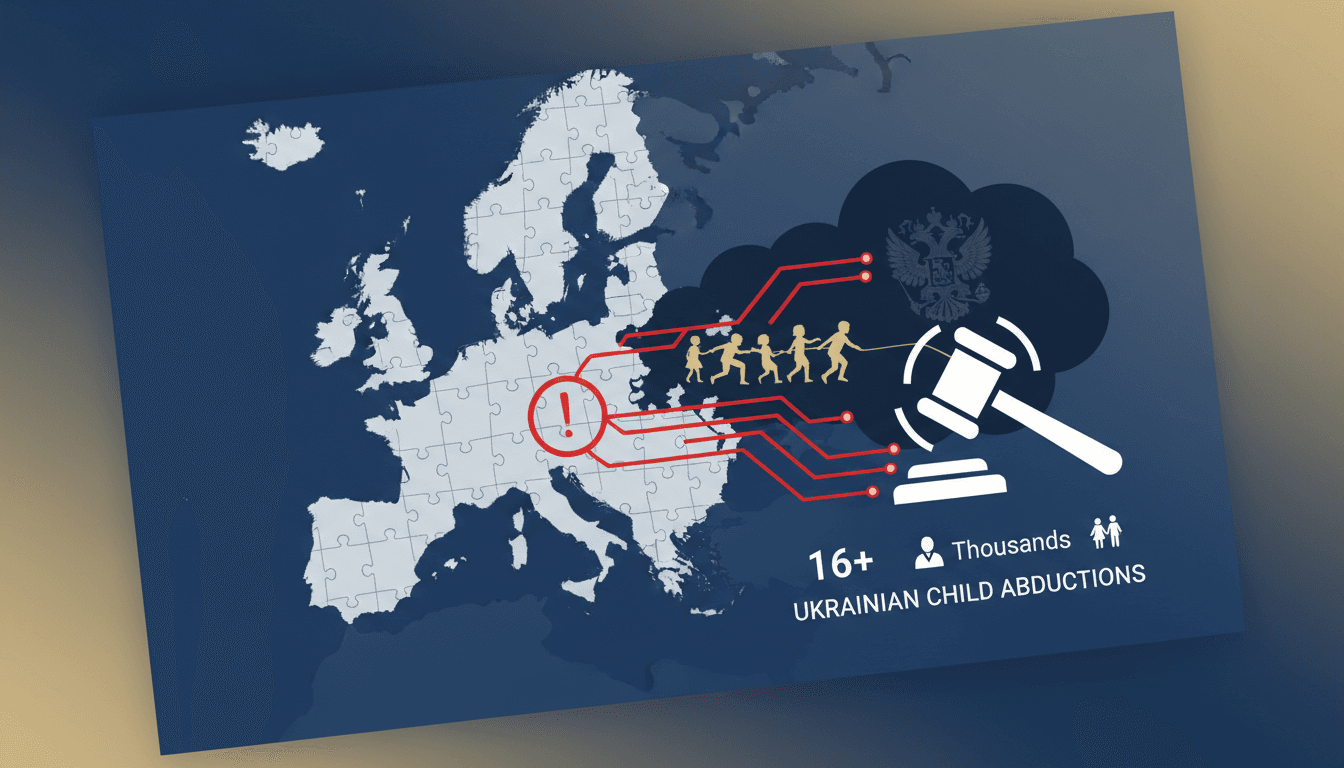 EU sanctions against Russian officials for child abductions in Ukraine