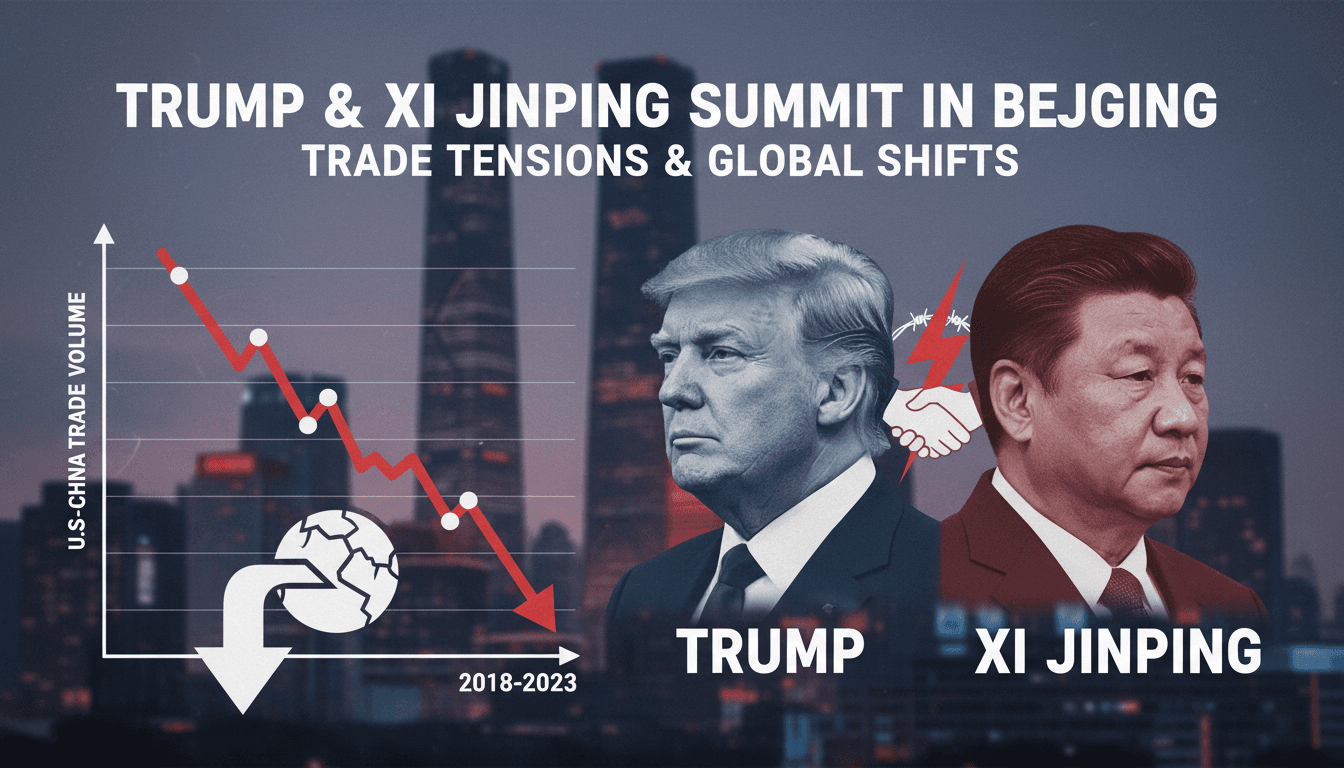 Trump and Xi Jinping Hold Bilateral Summit in Beijing Amid Trade Tensions