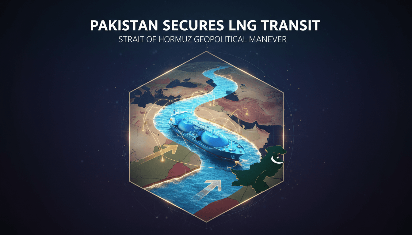 Pakistan secures transit of Qatari LNG shipments through Strait of Hormuz