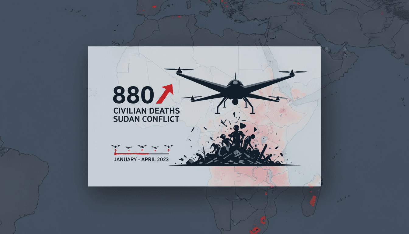 UN Reports 880 Civilian Deaths from Drone Strikes in Sudan Conflict