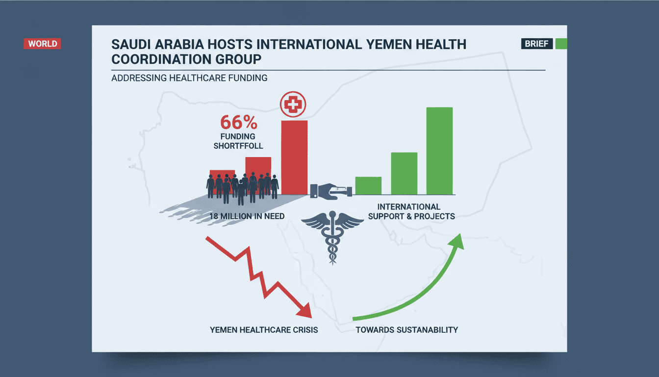 Saudi Arabia hosts Yemen Health Coordination Group meeting