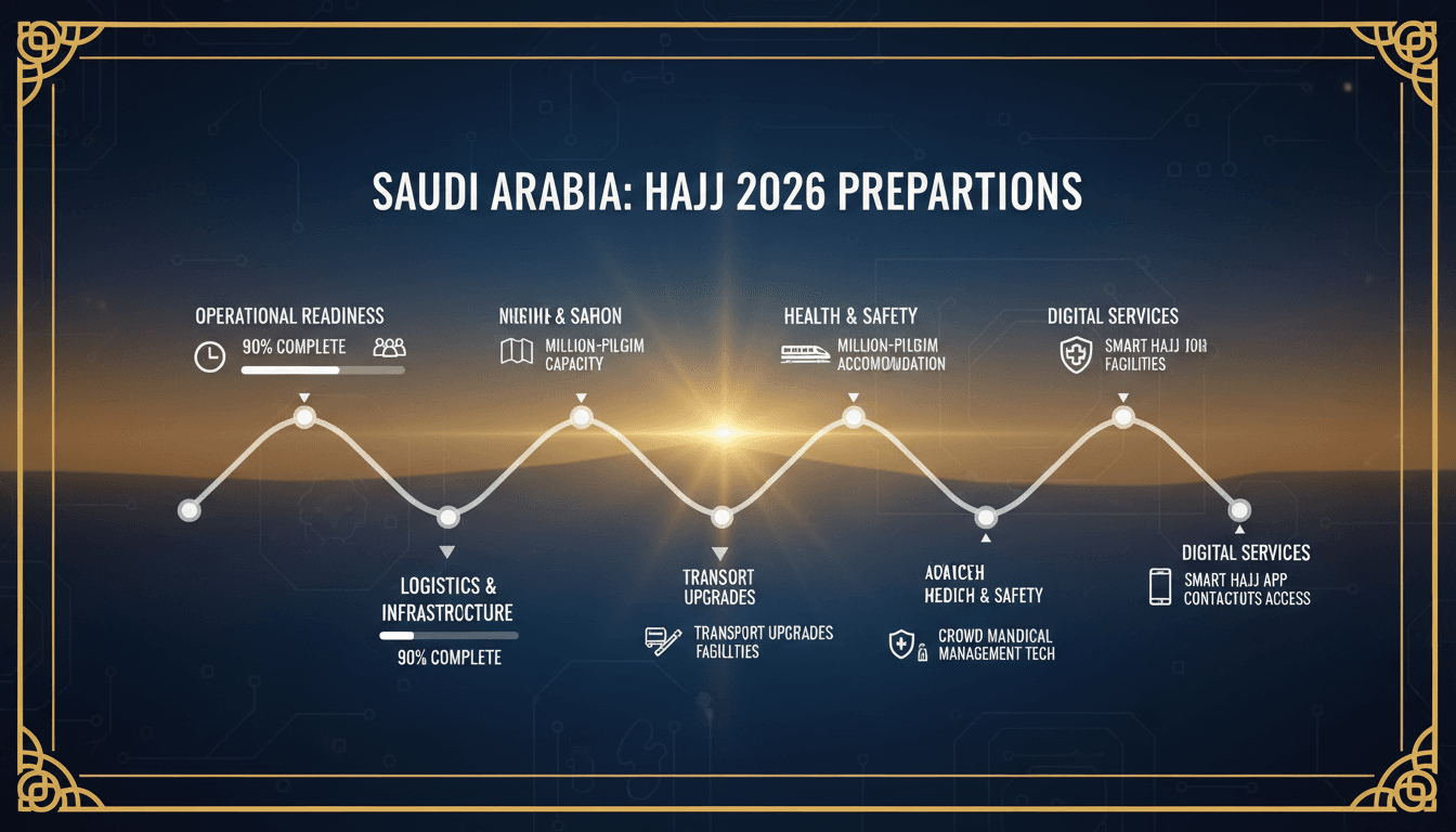 Saudi Arabia Enhances Preparations for Hajj Season 2026