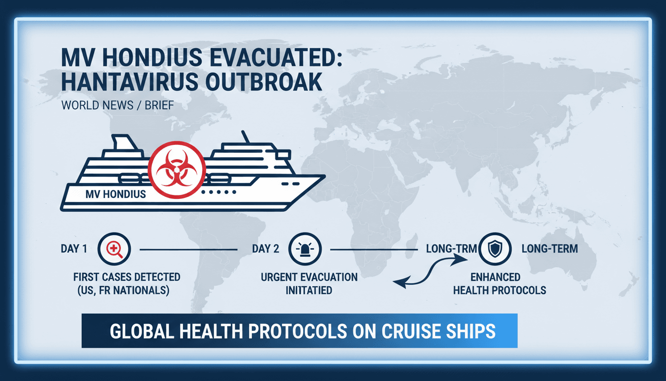 MV Hondius Evacuated Due to Hantavirus Cases on Board