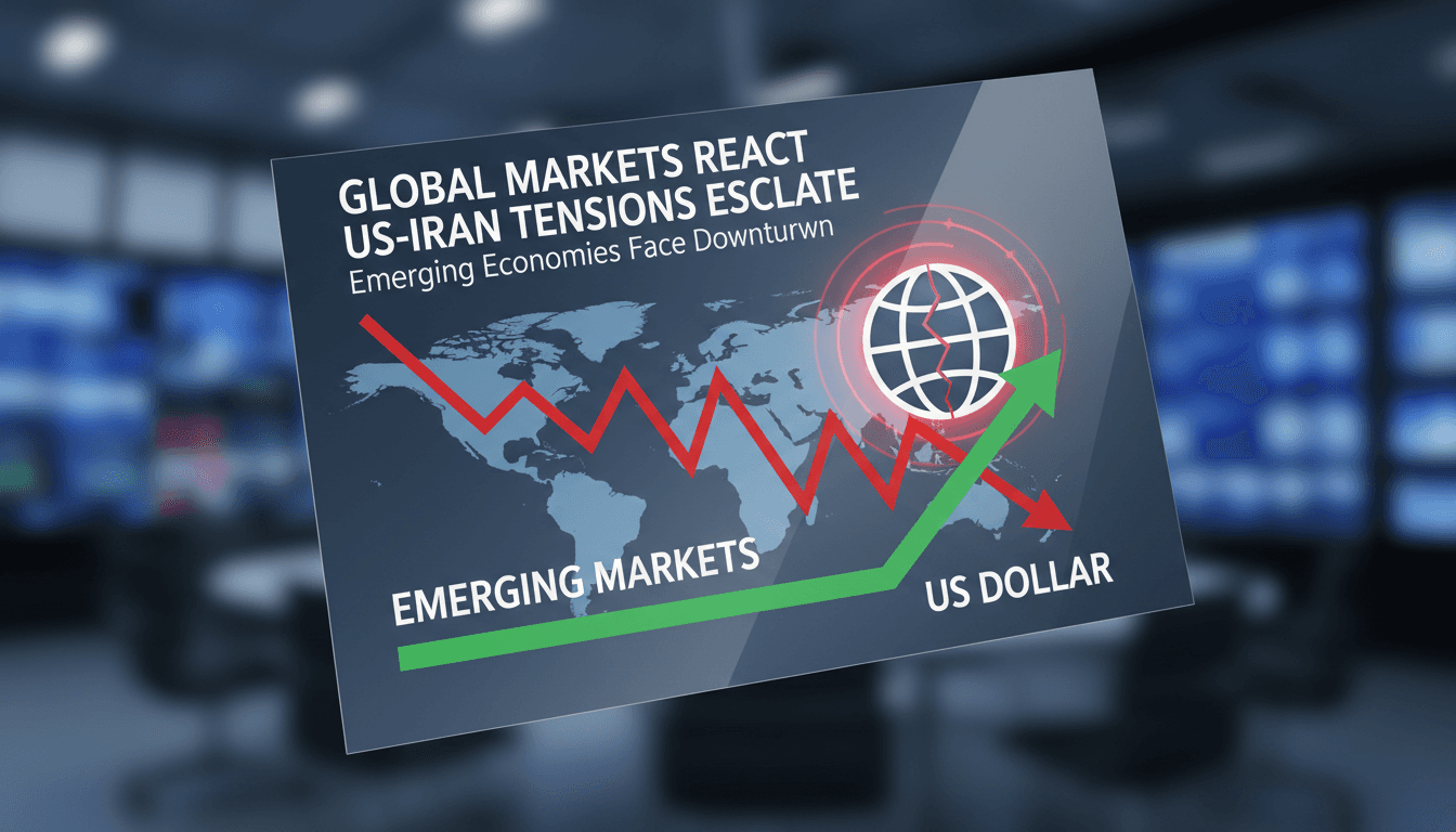 Emerging markets decline amid escalating US-Iran tensions