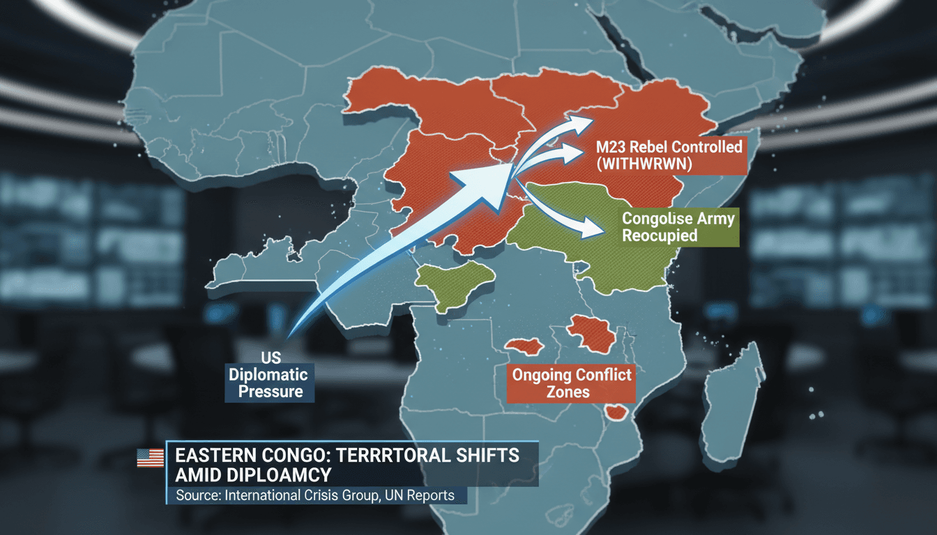 M23 rebels withdrawal in eastern Congo with US diplomatic influence