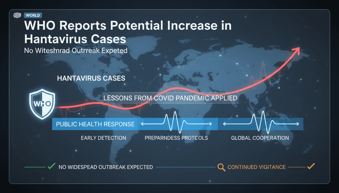 WHO Reports Potential Increase in Hantavirus Cases but No Widespread Outbreak Expected