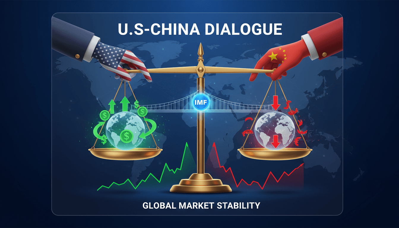 IMF supports dialogue between U.S. and China to ease trade tensions